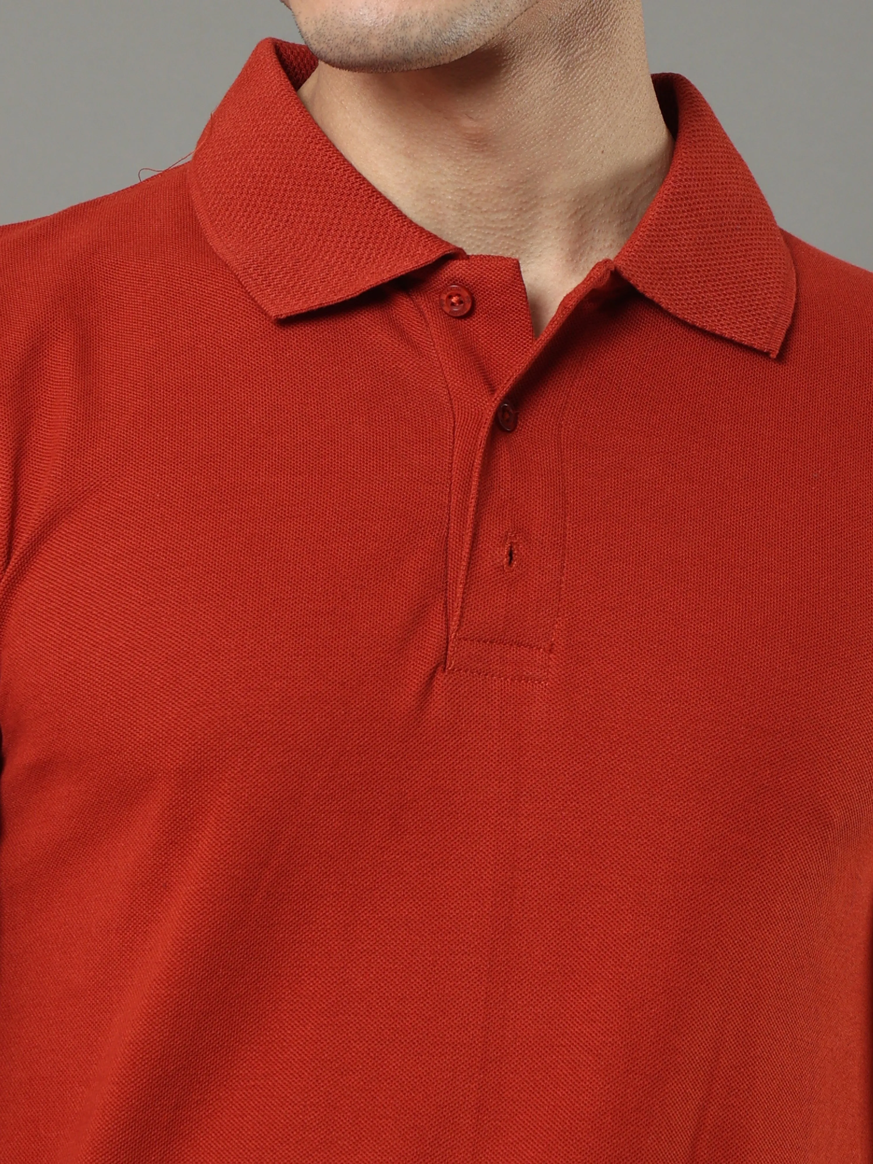 Brick Red Polo Shirt