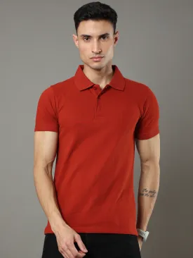 Brick Red Polo Shirt
