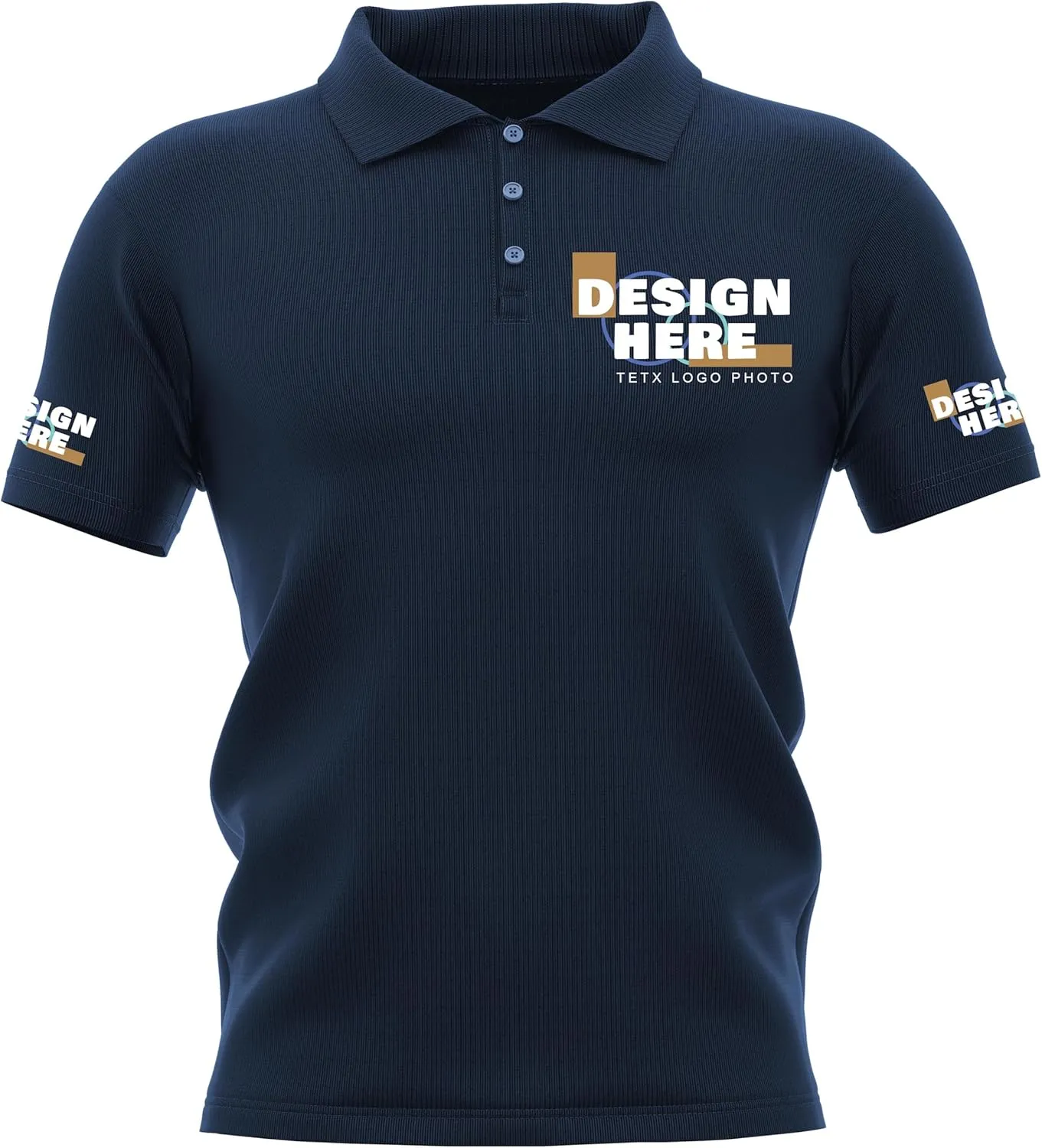 Custom Polo Shirt for Men Customized Golf Shirts Design Your Own Personalized Tee Upf50  Print Embroidered Text Photo Logo