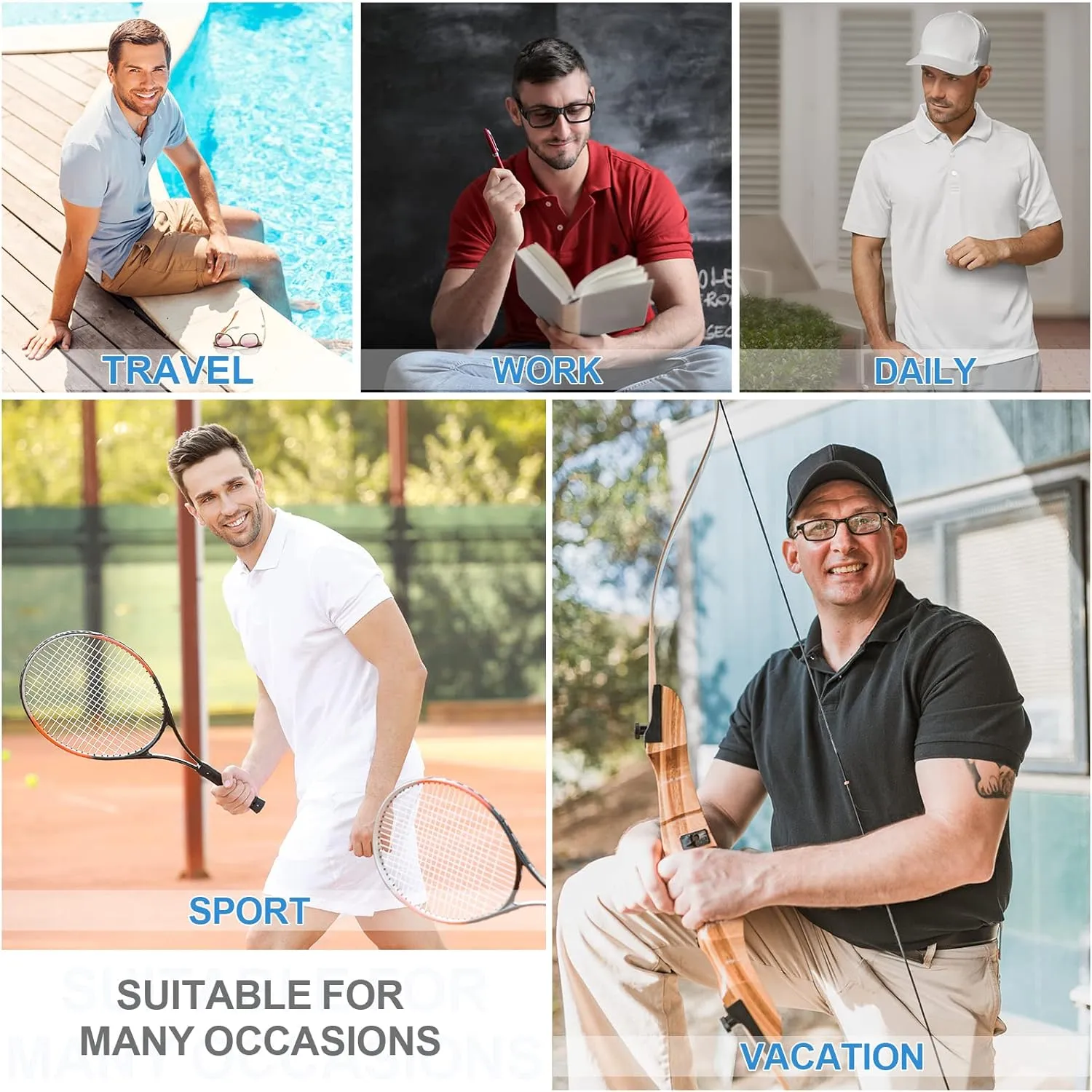 Custom Polo Shirt for Men Customized Golf Shirts Design Your Own Personalized Tee Upf50  Print Embroidered Text Photo Logo
