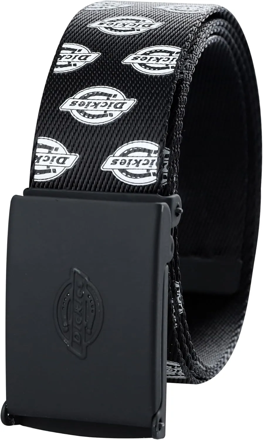 Dickies Women's Tonal Plaque Buckle Fabric Belt