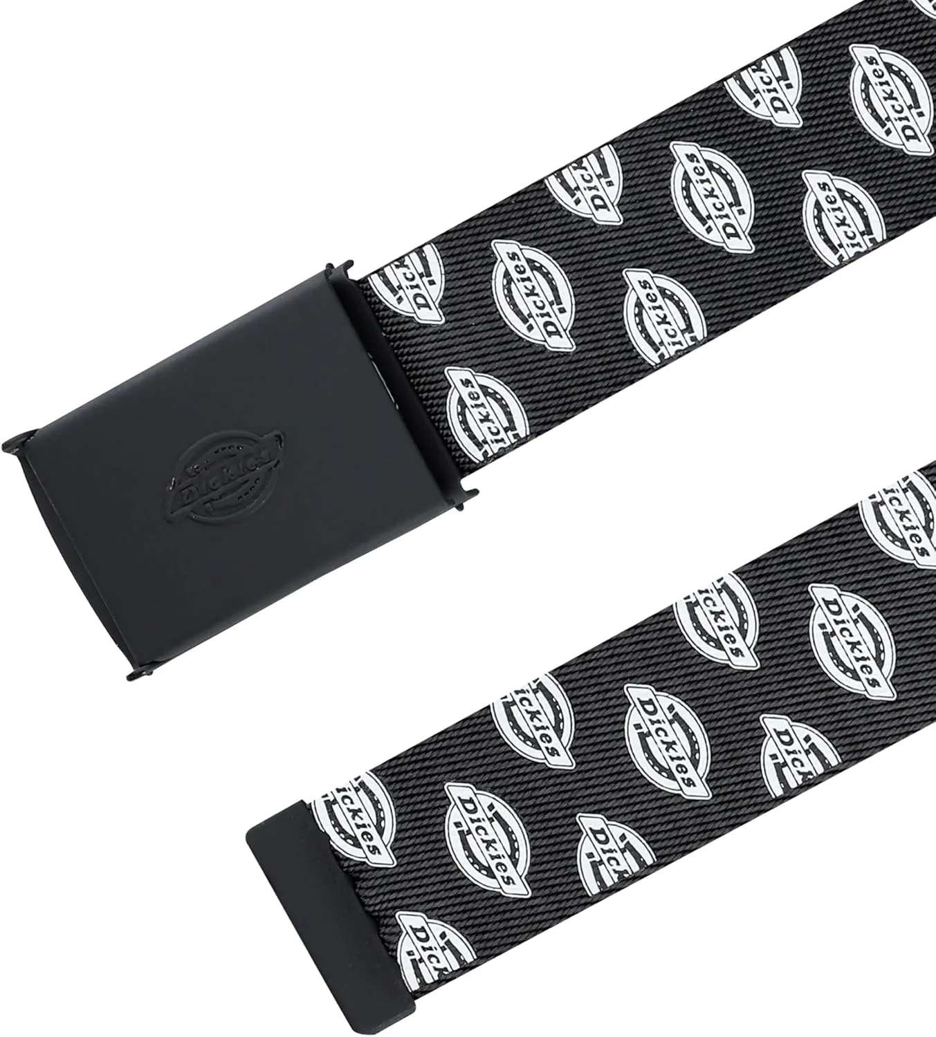 Dickies Women's Tonal Plaque Buckle Fabric Belt