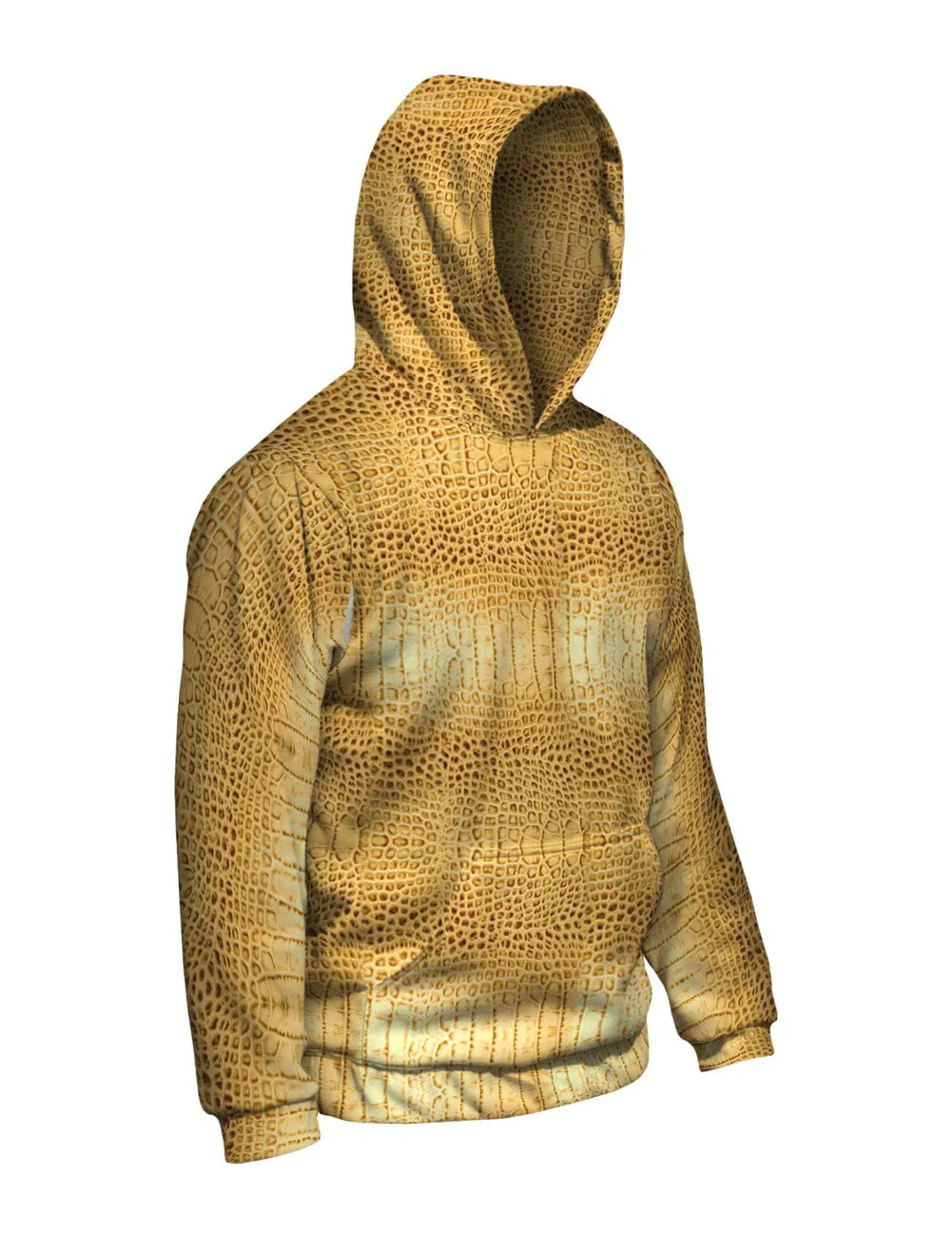 Golden Snake Skin Pattern