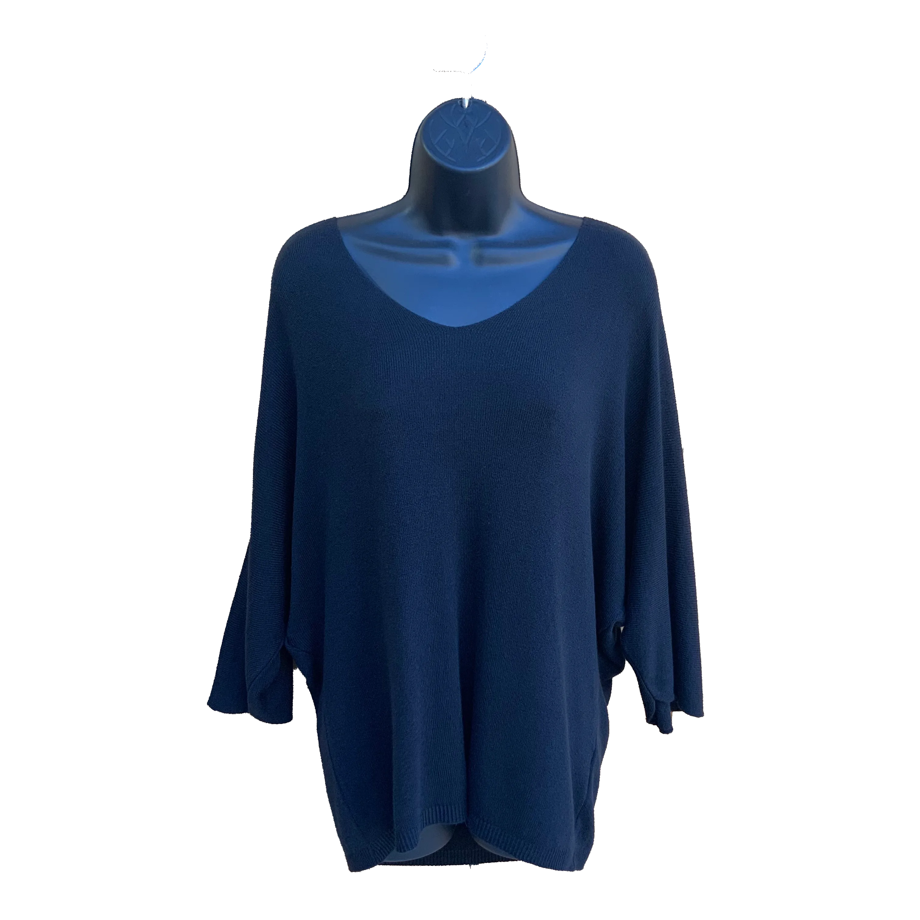 Lightweight V Neck Viscose Sweter