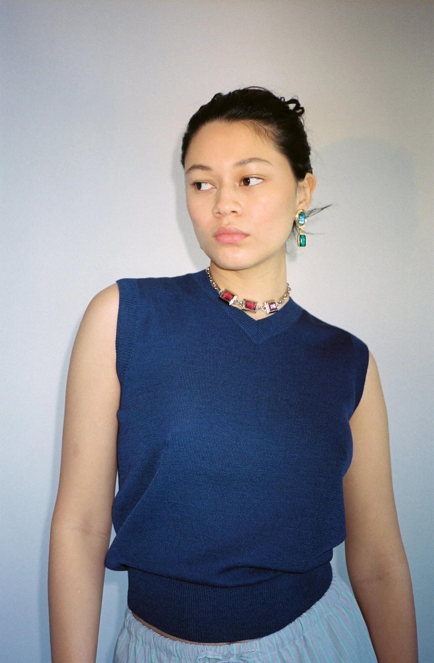Navy Apollo Vest